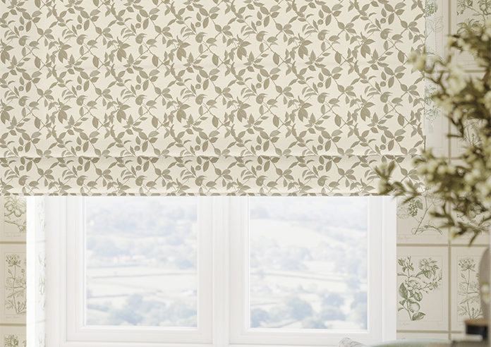 Plum Line, Cashmere - Twist&Fit Roman Blind - Image 5